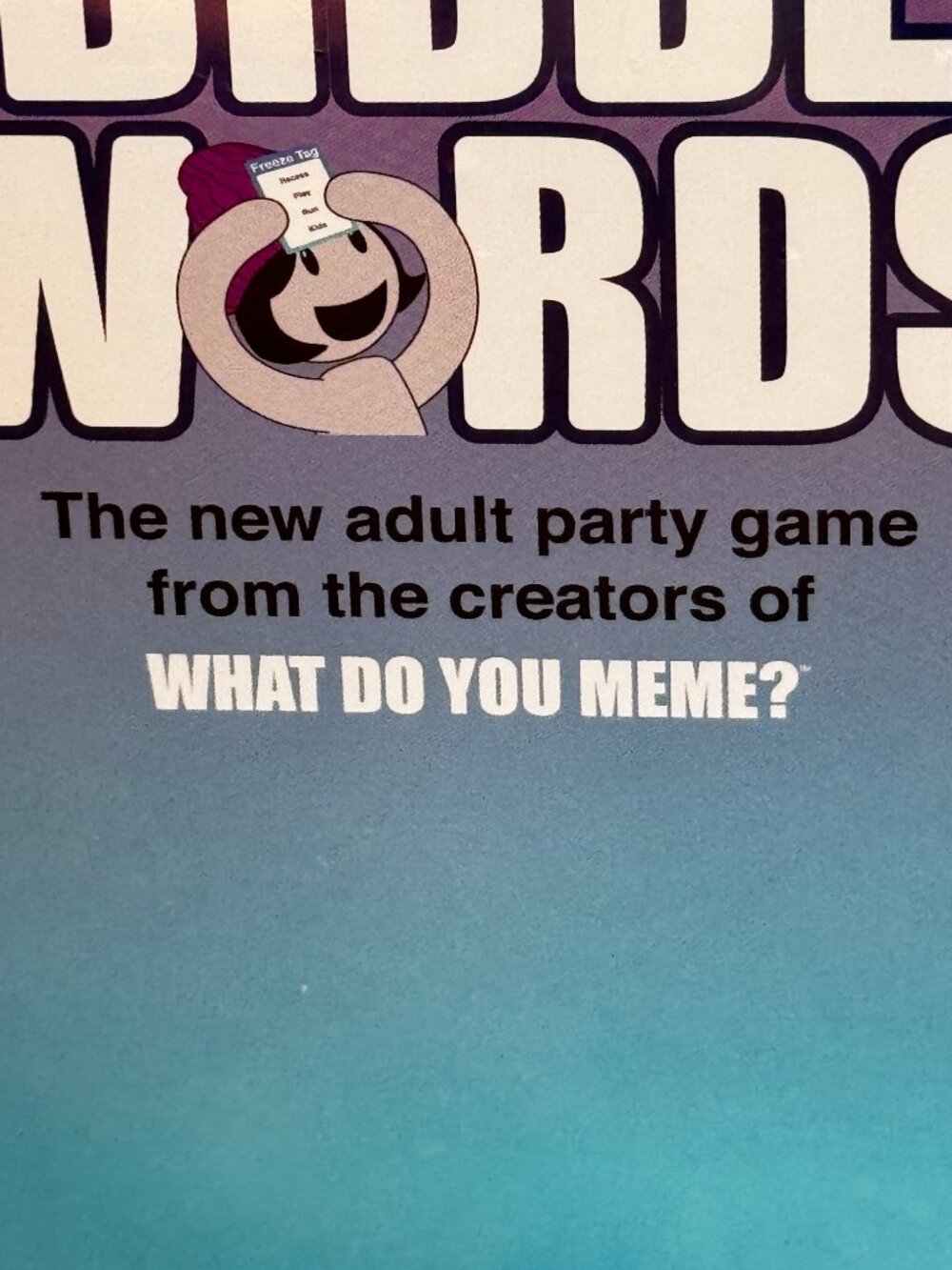 NIB What Do You Meme 4-Bidden Words Adult Party Game Sealed - Picture 3 of 7